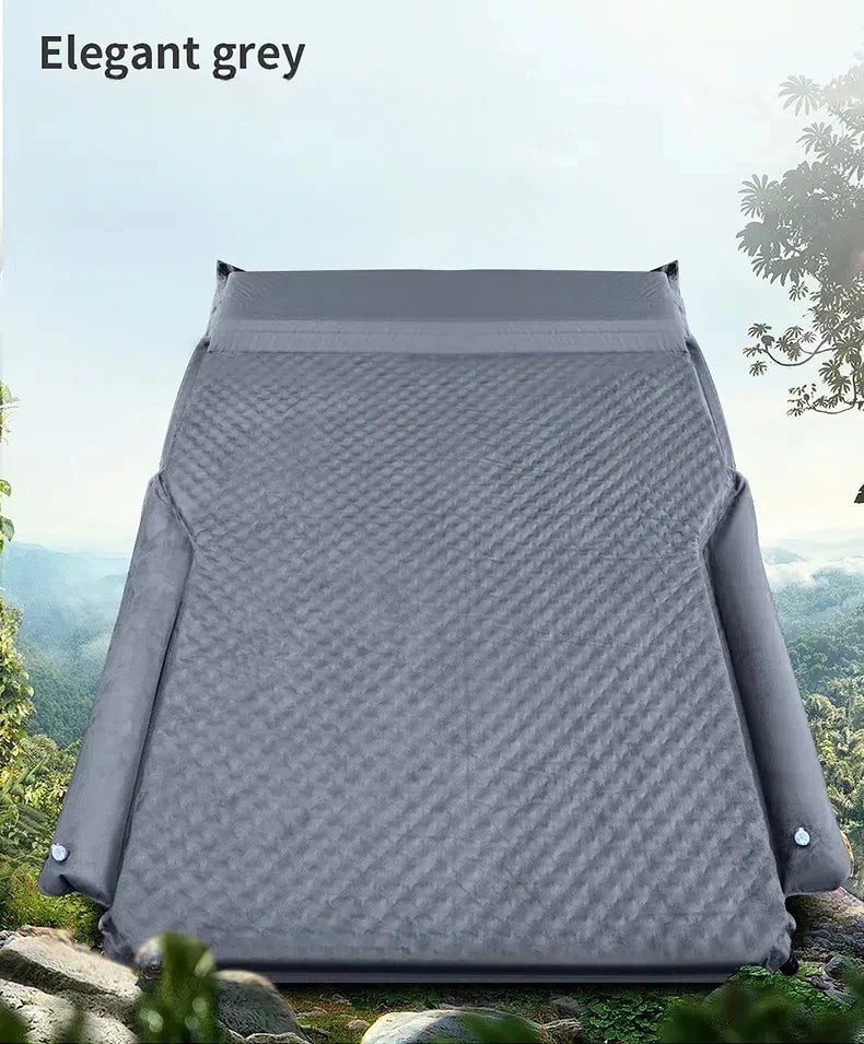 Auto-Inflate SUV Camping Mattress - Backseat/Trunk Air Bed with Fast Pump | Waterproof Car Cushion for Overlanding, Road Trip