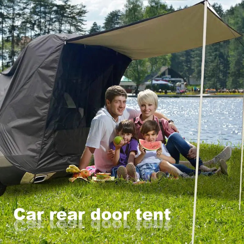 car camping tent Car Trunk Tent SUV Cabin Tent Camping Lightweight Canopy Compact Shelter Rear Tent MPV Camp Car Tail