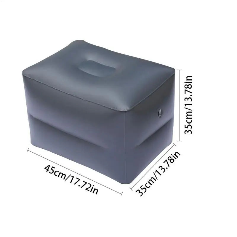 Car Inflatable Stool Cushion  Air Mattress  Ultimate Car Comfort Portable Cushion Rear Seat Gap Pad Auto Air Cushion Bed