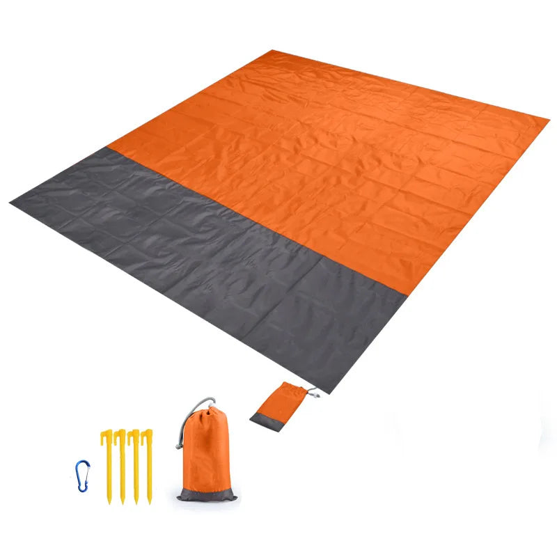 Waterproof Camping Mat Beach Blanket Outdoor Portable Lightweight Mattress Picknic Blanket Tourism Ground Carpet Folding Tent