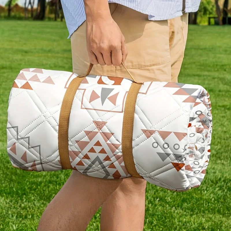 Outdoor Picnic Blanket, Foldable Blanket Checkered Picnic Mat, Suitable for Beach, Camping, Lawn Park Accessories