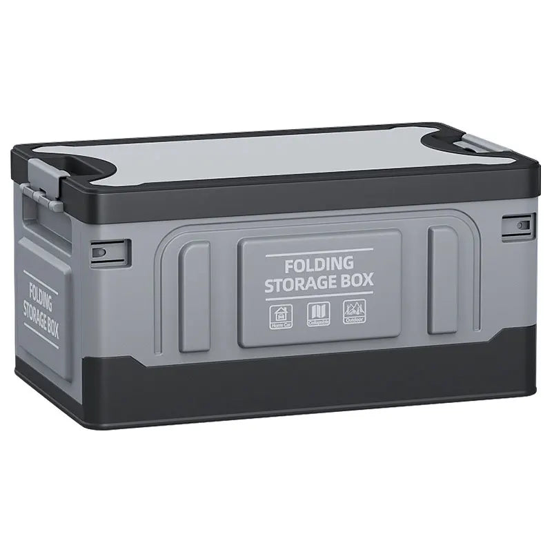 Car Folding Storage Box Trunk Storage Organizer Outdoor  With Lid Portable Large Capacity Suitable For Camping Box Car Accessori