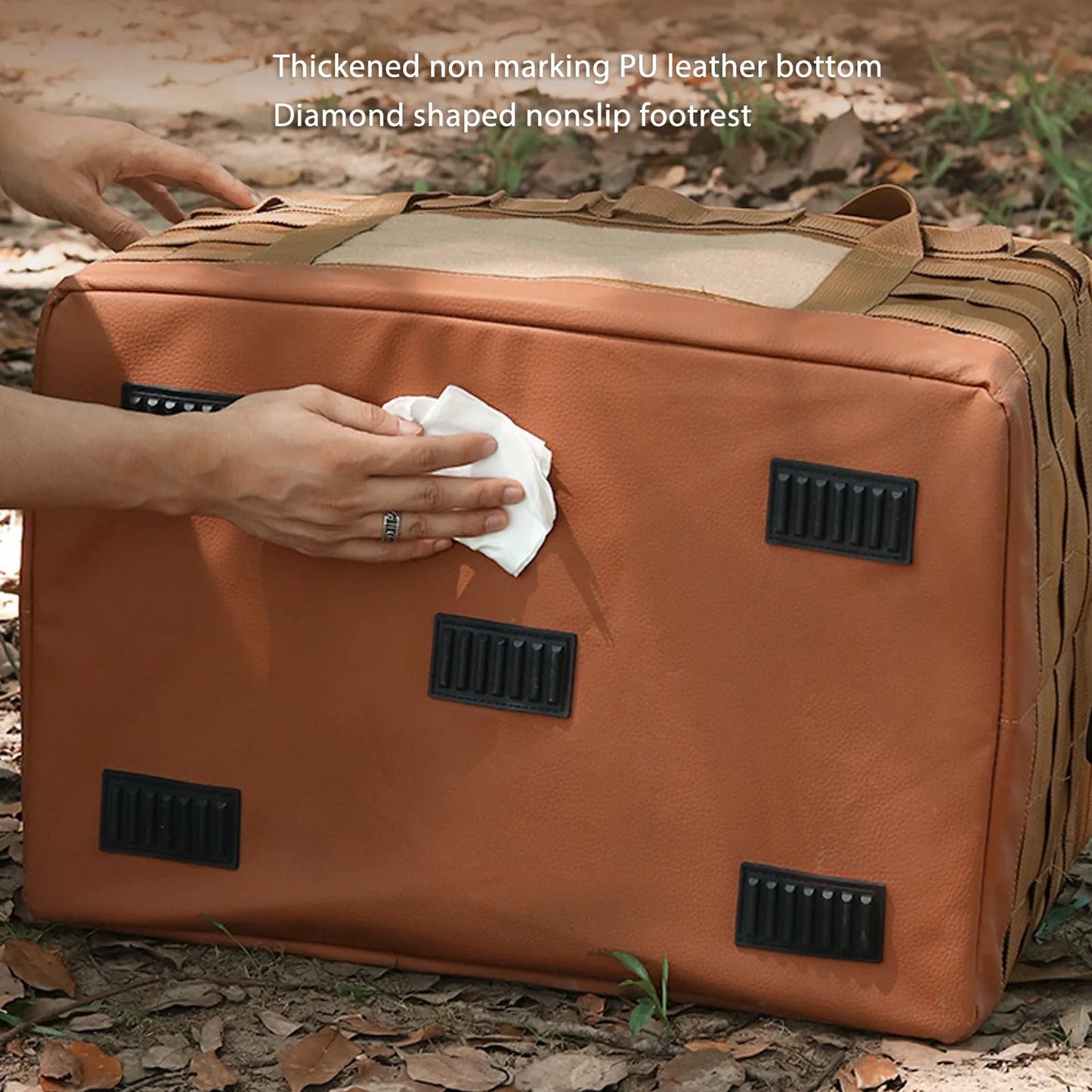 Camping Bag 45L Camping Storage Bag with Handles Large Capacity Collapsible Multifunction Camping Travel Bag for Outdoor Camping