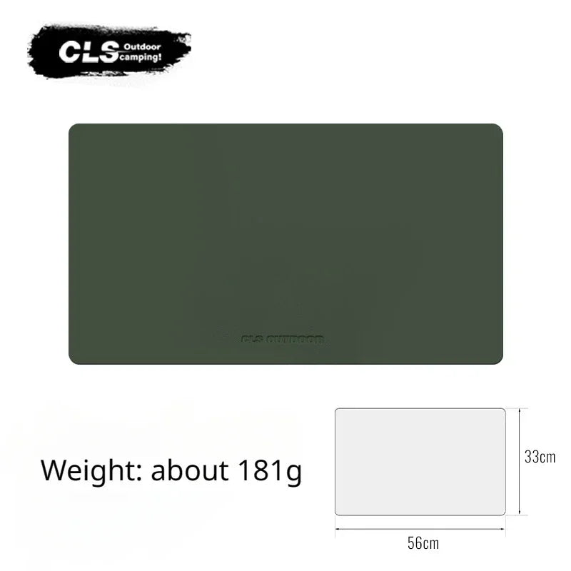 CLS Camping Table Mats  Waterproof Insulated Table Mat Leather Floor Mat PU Tablecloth Floor Mat Greaseproof Table Stall Picnic