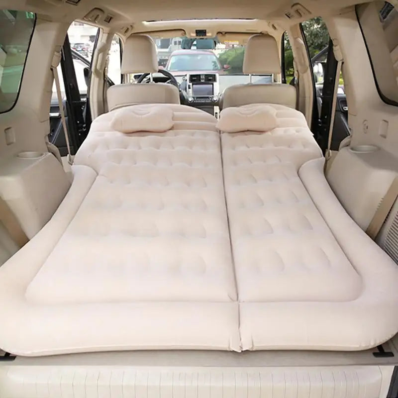 1.3x1.75m Inflatable Car Bed Camping Mattress For Car Sleeping Bed Bed air Pump Car Air Bed Mattress SUV Sleeping Pad