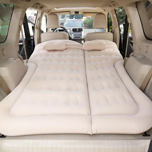 1.3x1.75m Inflatable Car Bed Camping Mattress For Car Sleeping Bed Bed air Pump Car Air Bed Mattress SUV Sleeping Pad