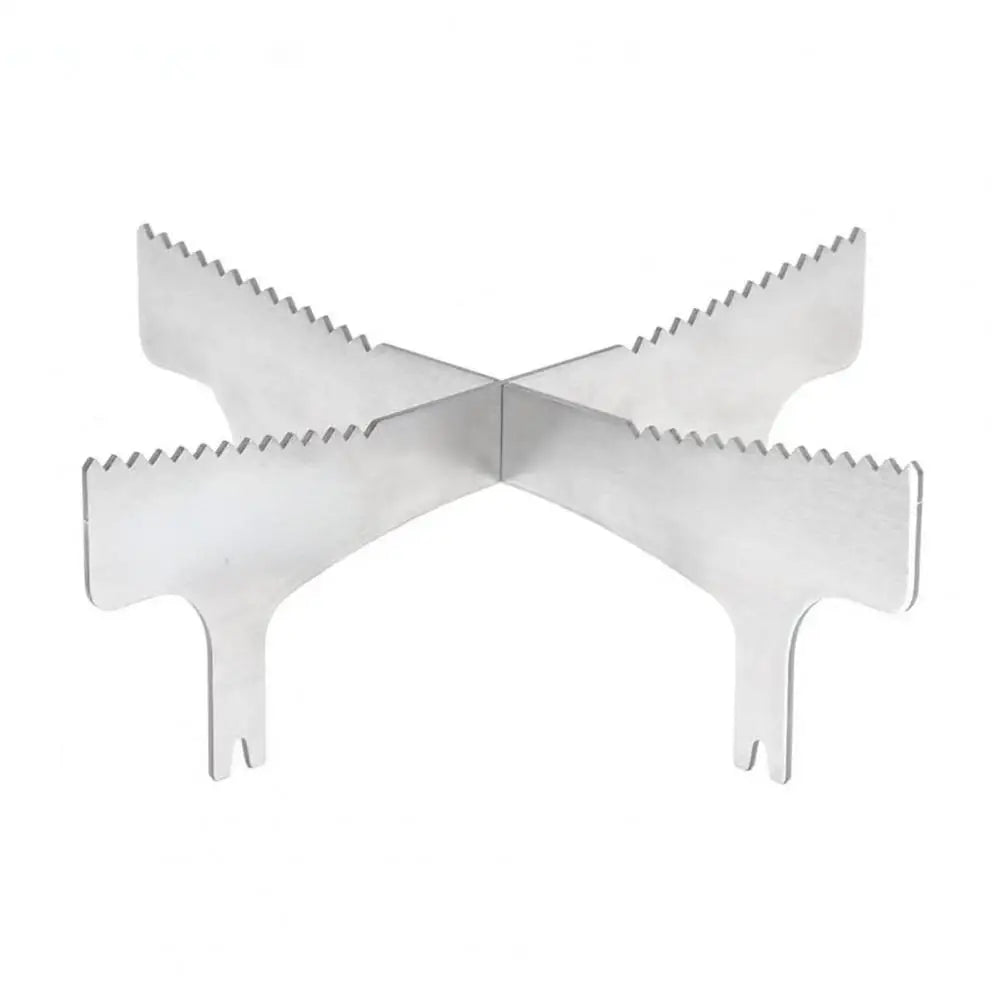 Outdoor Camping Smokeless Stove or Stove rack Portable Stainless Steel Burner Heater Mini Stove Campfire Fire Basin Equipment