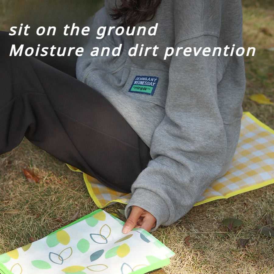 Outdoor Cushion Camping Mat Moisture-proof Nature Hike Camping Portable and Foldable Picnic Supplies Equipment Beach Hiking