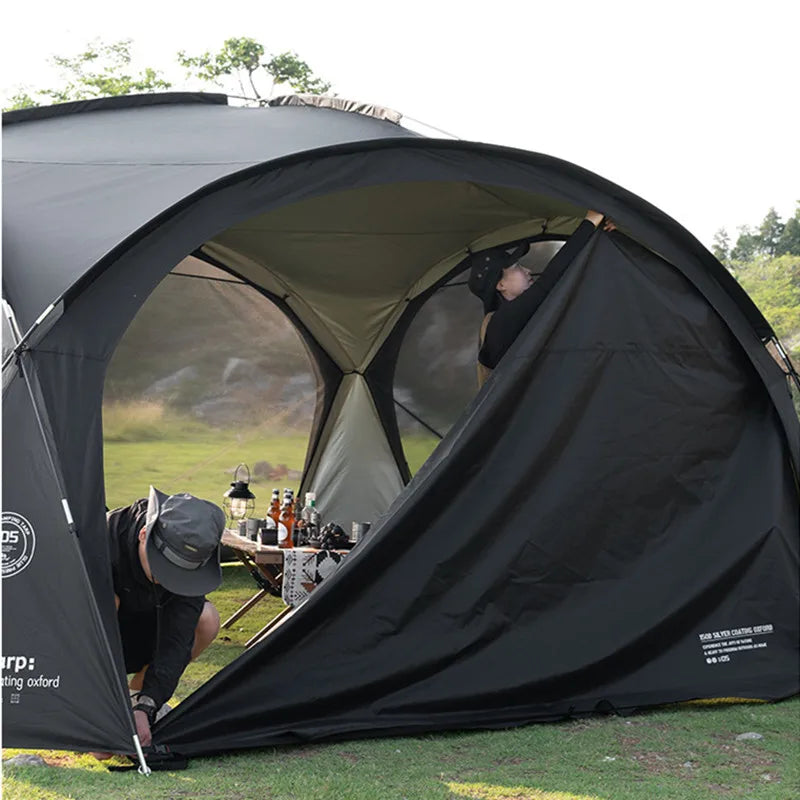 Camping Dome Tents for Outdoor, Tarp or Accessory, Big Canopy, Beach Awning, Waterproof Picnic Tent, 8-10 Persons