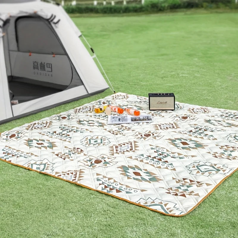 Outdoor Picnic Blanket, Foldable Blanket Checkered Picnic Mat, Suitable for Beach, Camping, Lawn Park Accessories