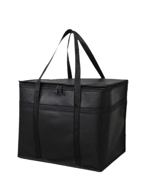 40l Insulated And Refrigerated Bag, Large Capacity Portable Lunch Bag, Zipper Picnic Camping Tin Foil Food Ba