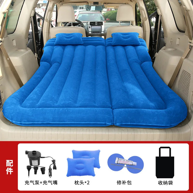 Inflatable car mattress  Inflatable Car Multifunctional Car inflatable bed car accessories inflatable bed travel goods