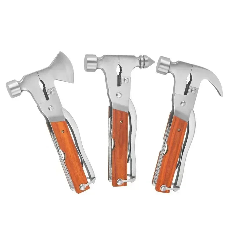 Multi Tools Practical Outdoor Multifunctional Axe Camping Survival First Aid Tool Life Saving Hammer Emergencia Glass Breaker