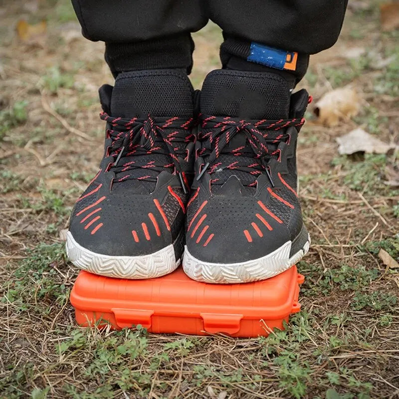 EDC Tool Box Outdoor Camping Survival Kit Shockproof Waterproof Case Sealed Box Outdoor Survival Storage Box Small.