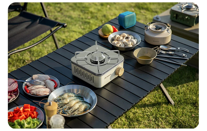 BISINNA Camping Gas Stove 2800W High Firepower Portable Cassette Furnace Outdoor Gas Burner Picnic Camp