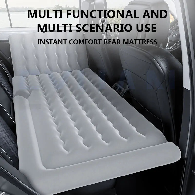 Car Inflatable Bed Automotive SUV Universal Rear Trunk Flat Cushion Air Mattress Portable Inflatable Mattress For Camping Trips