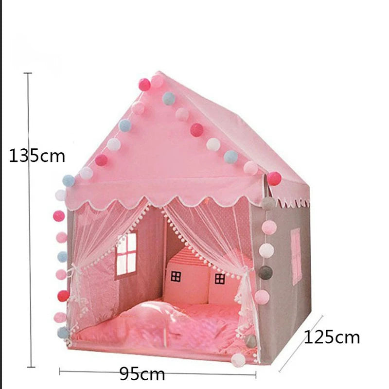 Baby Tent Children's Home Girl's Small House Children's Entertainment Game House Baby Outdoor Play Amusement Park Game Tent