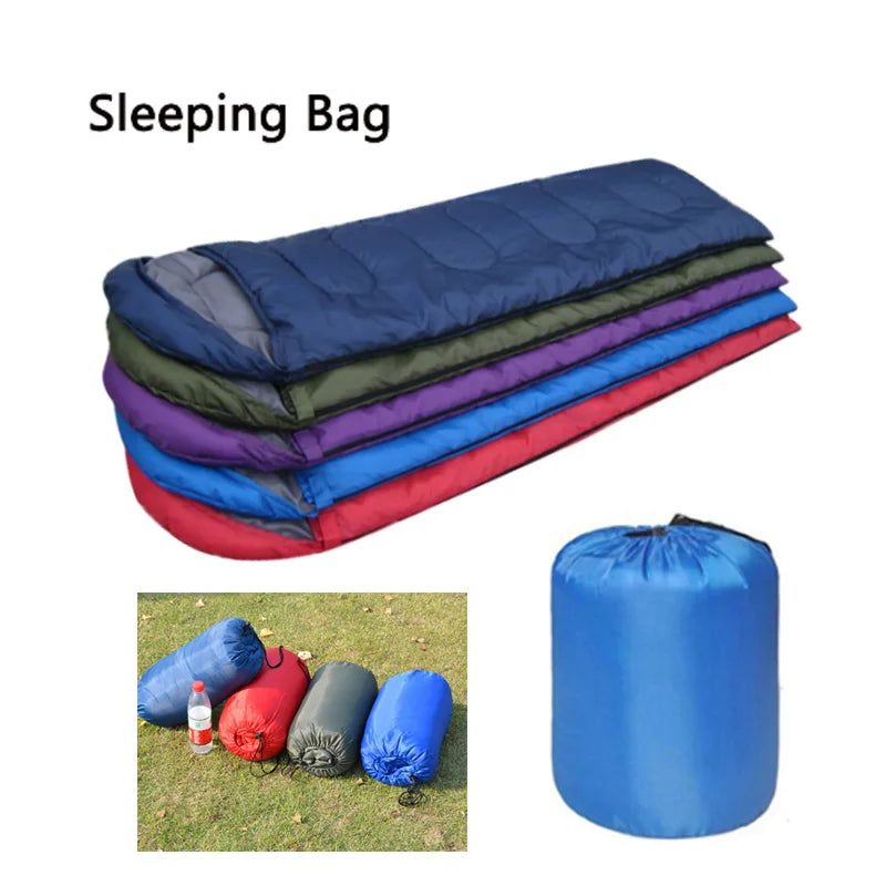 Winter Camping Sleeping Bag Ultralight Waterproof 4 Season Warm Envelope Backpacking Sleeping Bags for Outdoor Traveling Hiking