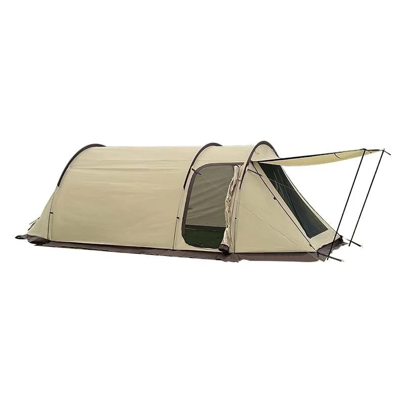 Outdoor camping tent one-bedroom one-living room large space thickened windproof rainproof and sunshade tent Camping Shelters