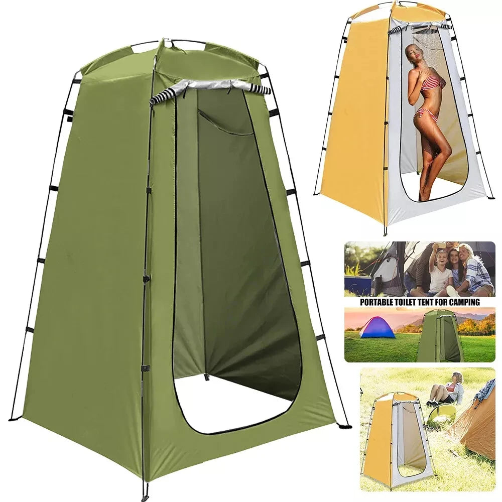 Portable Pop Up Tent for Camping Shower & Toilet, Lightweight Privacy Changing Room, Outdoor Hiking Fishing Instant Shelter