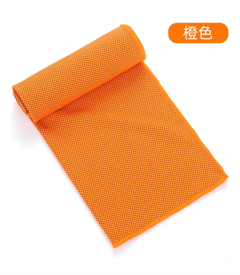 Microfiber Towel Quick-Dry Summer Thin Travel Breathable Beach Towel Outdoor Sports Running Gym Yoga Camping Cooling Scarf