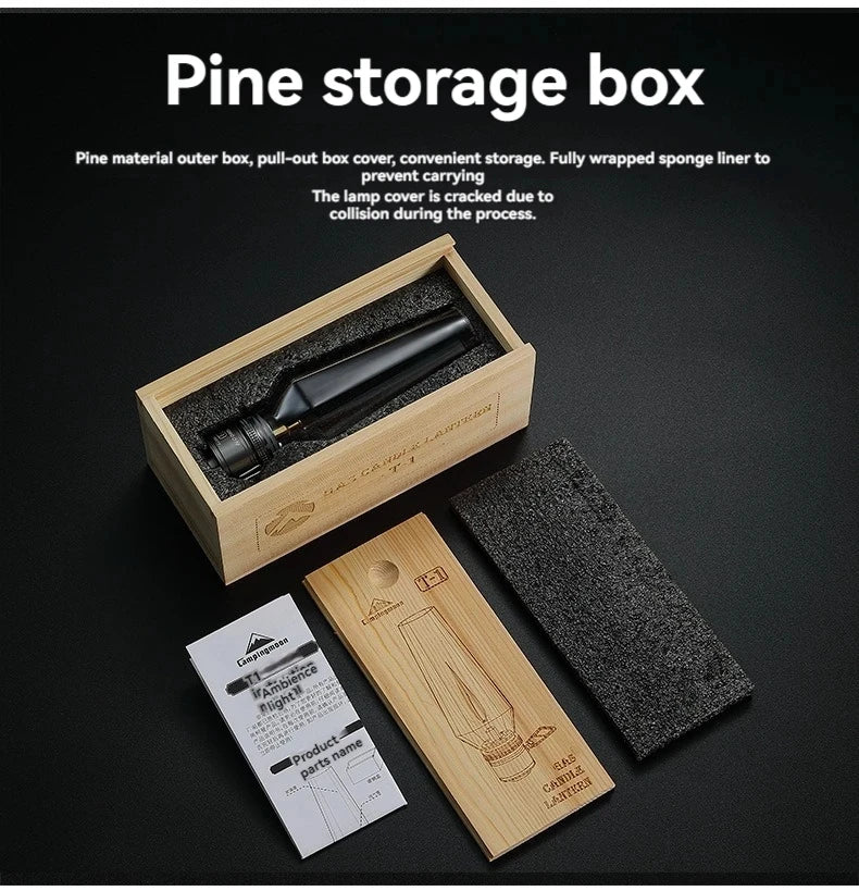 CAMPINGMOON T-1 Portable Outdoor Camping Light Gas Lighting Camping Lamp Tent Lamps camping gas lanterns