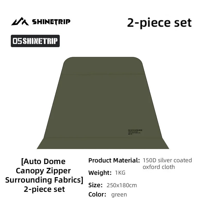 ShineTrip 05 Series Dome camping tent Quick Setup big tent camping car tent Oversized Canopy Waterproof Sunproof gazebo