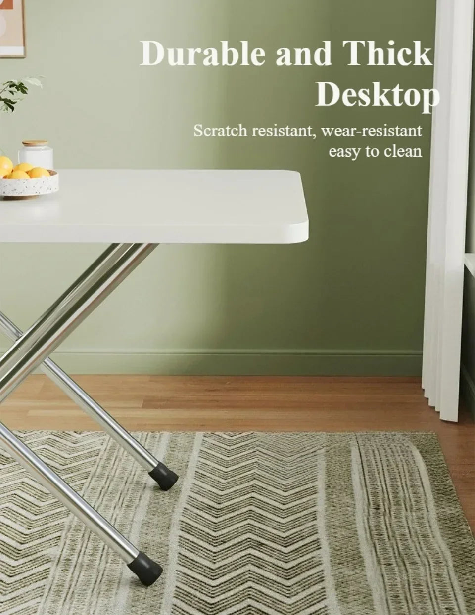 Folding Table Camping Not Easy Shake Durable Rectangular ShapeTable High Load-bearing Capacity Portable Camping Table Foldable