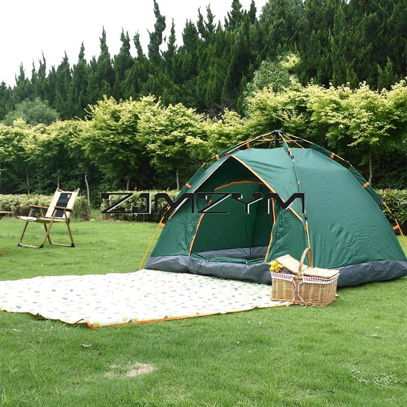 Tent Outdoor Camping Automatic Tent Quick Opening Camping Supplies Fake Double Folding Camping Tent