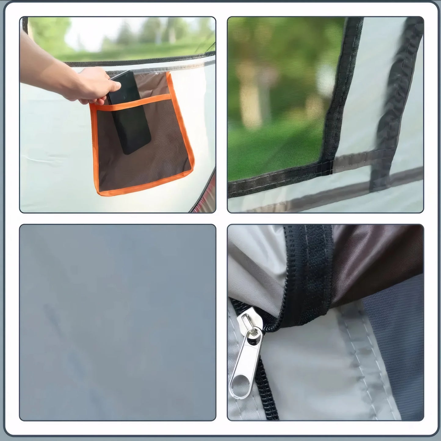 A camping tent, family travel tent that can accommodate 3-4 people, portable outdoor rainproof tent, perfect for camping hiking