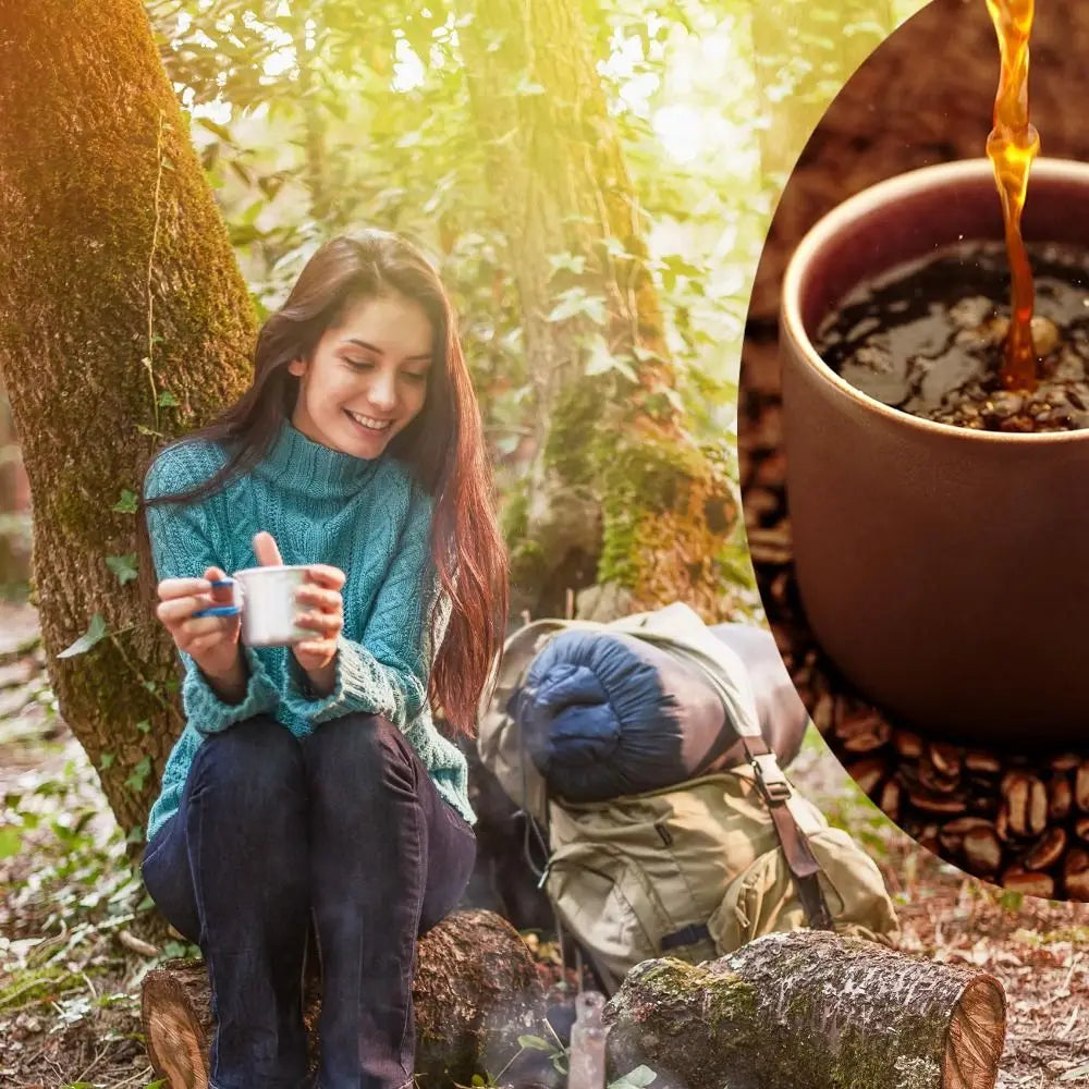 Reusable Extra RARE Collectors Camping Coffee Multipurpose Easy To Clean Camp Cookware Maker Set Mini with Camp Pot Cups