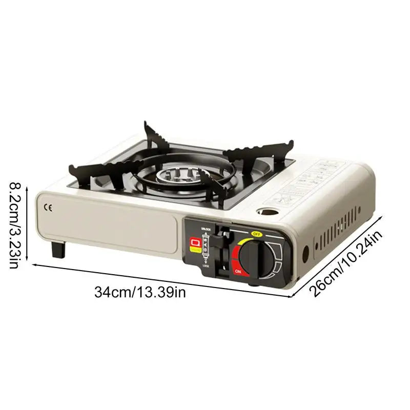 Portable Camping Stove Barbecue Grill Cooktop Lightweight Windproof Burner Stove For Backyard Hunting Hiking Picnic Camping