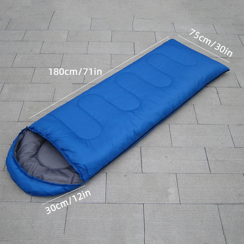 Winter Camping Sleeping Bag Ultralight Waterproof 4 Season Warm Envelope Backpacking Sleeping Bags for Outdoor Traveling Hiking