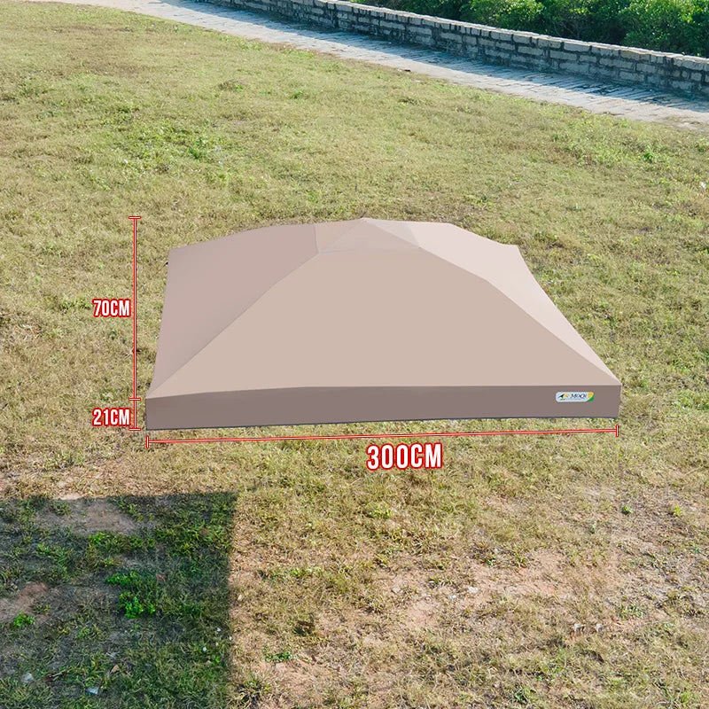 10x10 pop-up canopy tent top replacement with roof cover with ventilation waterproof outdoor garden terrace pavilion sunshade