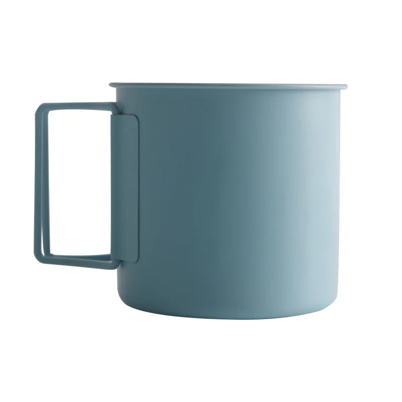 Camping Mug Titanium Cup Tourist Tableware Picnic Utensils Outdoor Kitchen Equipment Travel Cooking Set Cookware Hiking