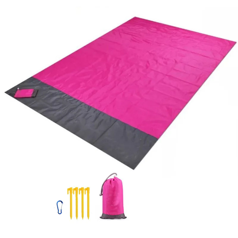 Waterproof Camping Mat Beach Blanket Outdoor Portable Lightweight Mattress Picknic Blanket Tourism Ground Carpet Folding Tent