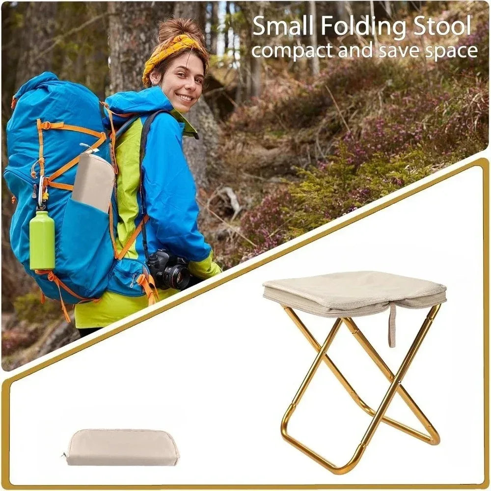 Outdoor Picnic Camping Folding Stool Portable Small Stool Park Picnic Fishing Small Stool Suitable for Outdoor Camping Picnic