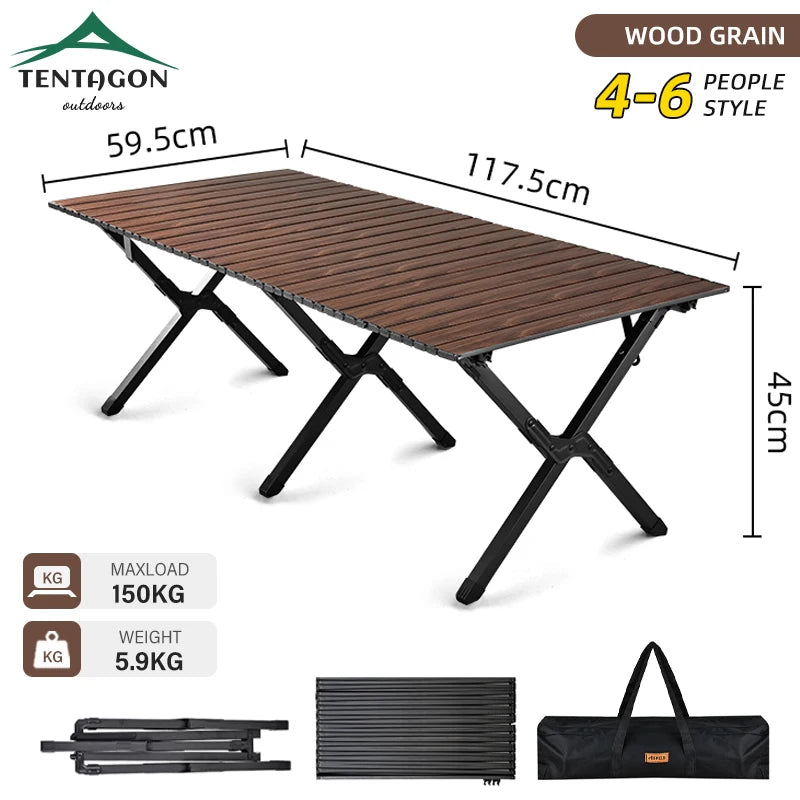 Camping Folding Table Mounted Rent House Picnic Table Portable Egg Roll Table Picnic Outdoor lightweight Camp BBQ Grill Table