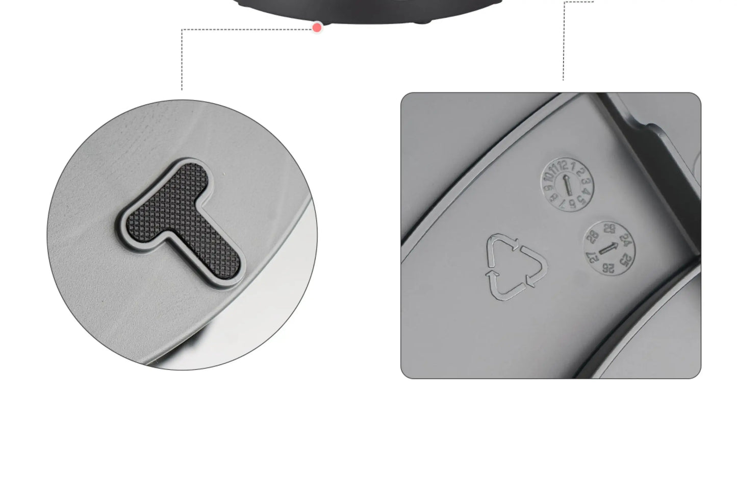 Ultra-Light Foldable Camping Toilet – Portable Outdoor Toilet for RV, Hiking, Emergency, Multi-Function As Stool