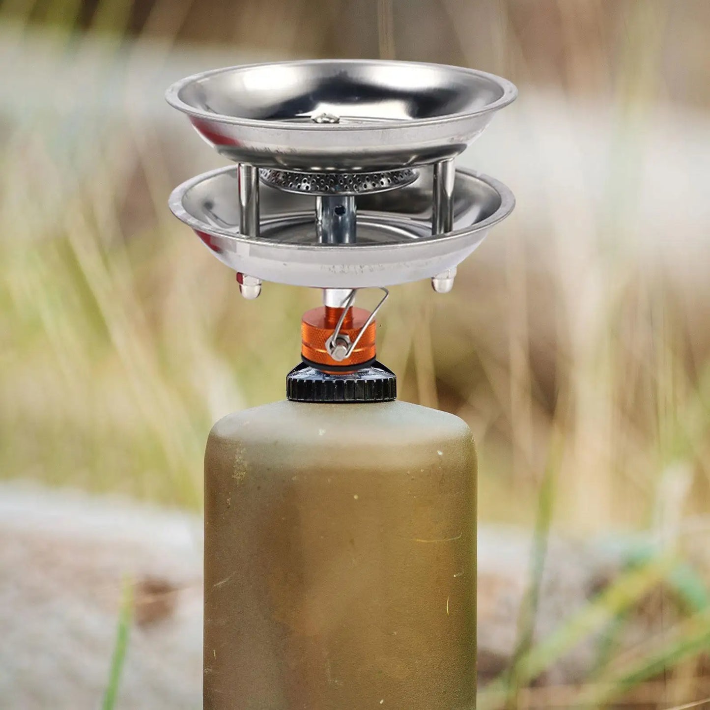 Charcoal Burner Lightweight Camp Furnace for Backpacking Hiking Picnic