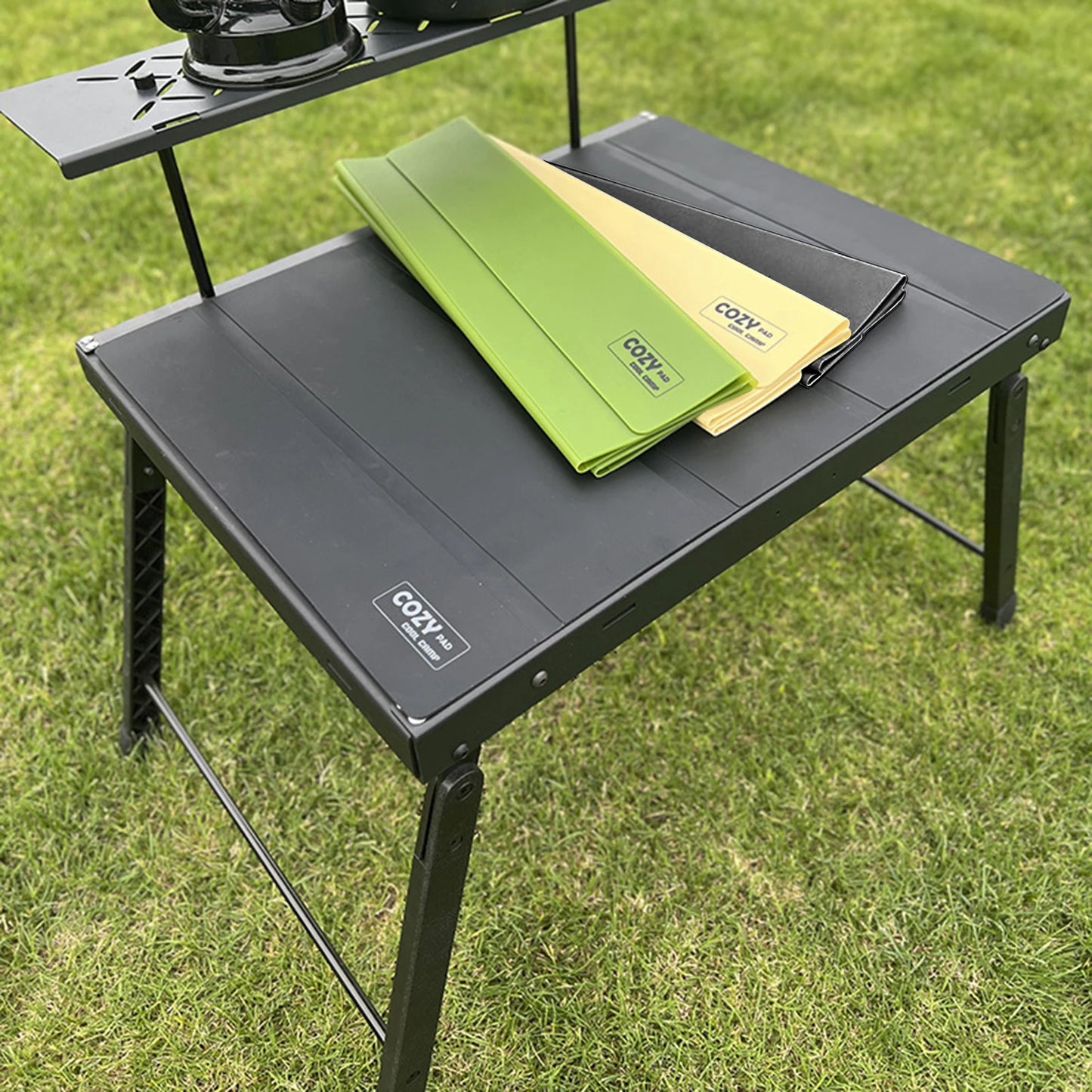 Non Slip Camping Table Mat Heat-Proof Placemat For Patio Waterproof Folding Dining Table Rubber Mat For Kitchen Patio Decor