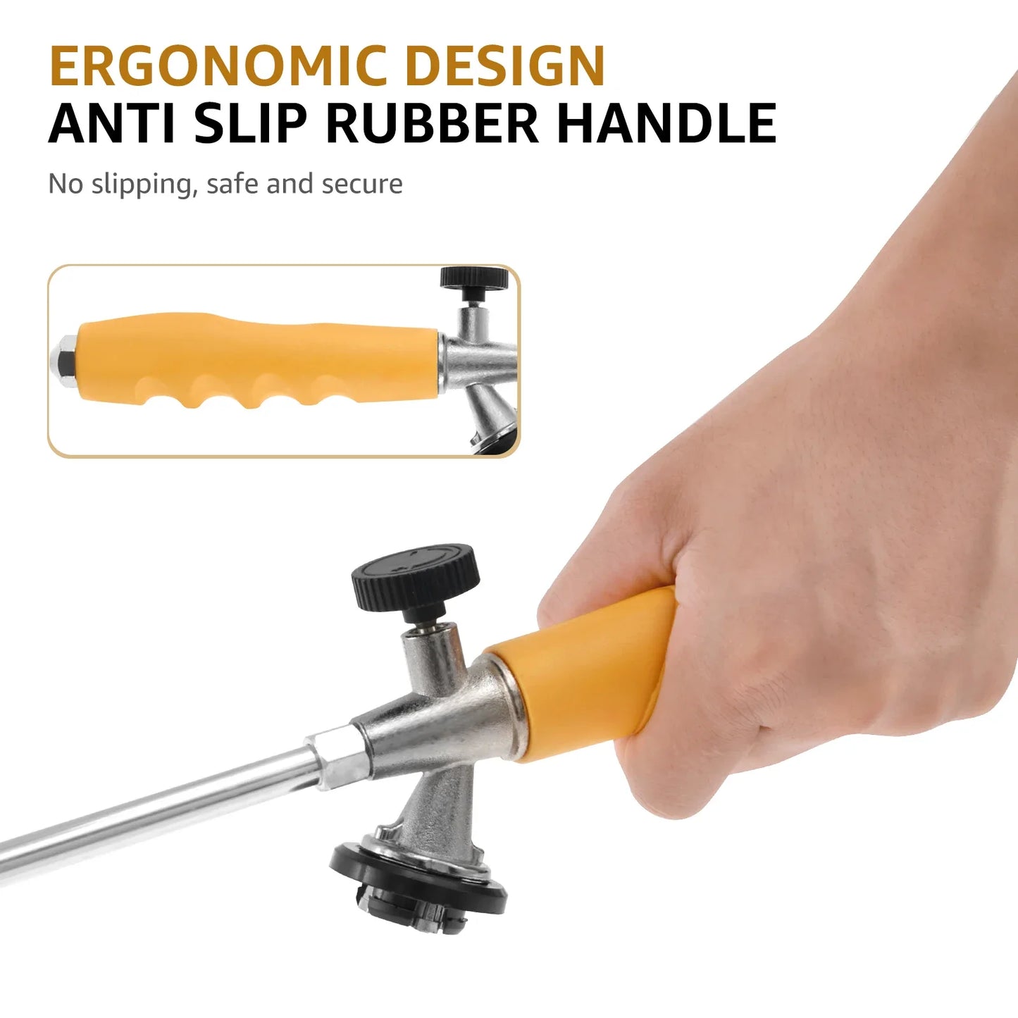 Outdoor Camping Extended Flame Igniter Weed Burner Torch Gas Spray Gun Stainless Steel  Burner Spray Gun Ice Charcoal Starter