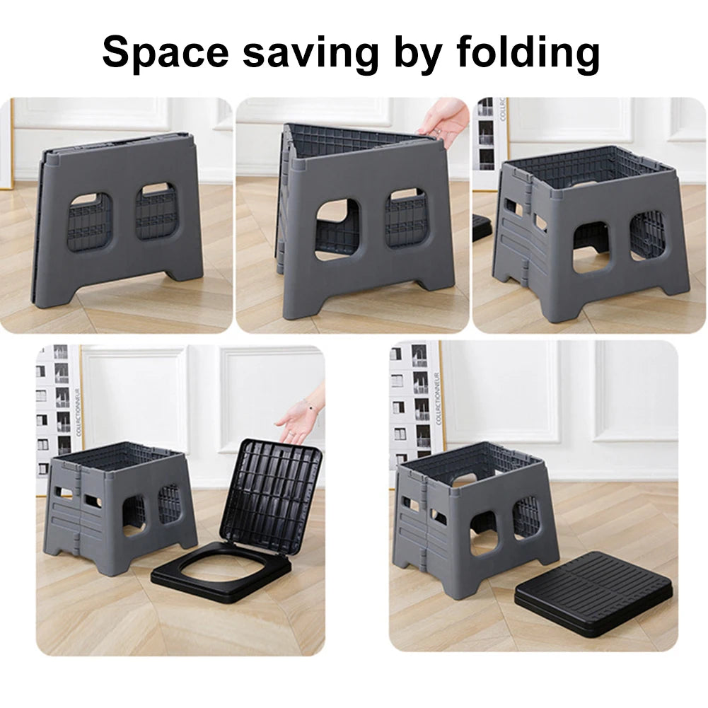 Camping Folding Toilet Movable Car Toilet Bucket Car Emergency Self-driving Travel Portable Outdoor Toilet Portable Trash Can