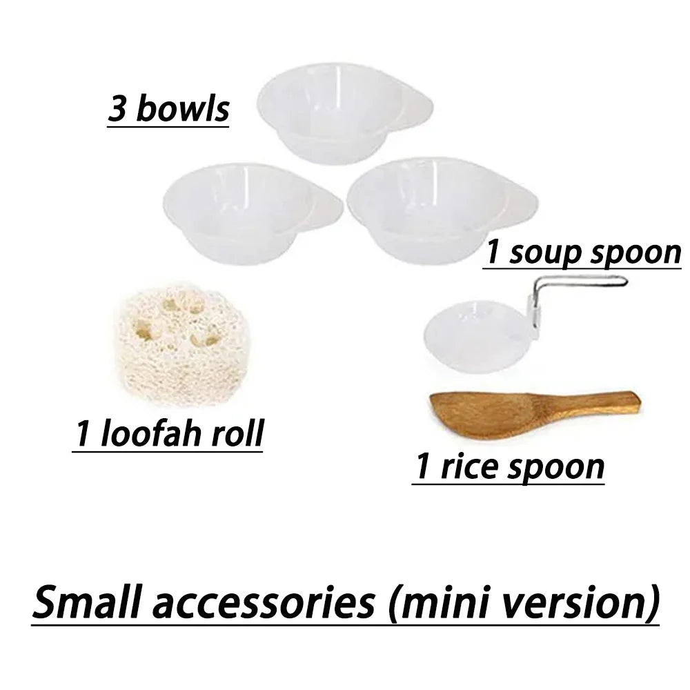 Outdoor Camping Cookware Set - Portable Kitchen Gear Utensils Dishes Bowler Pots And Bowls for Hiking Picnic Travel