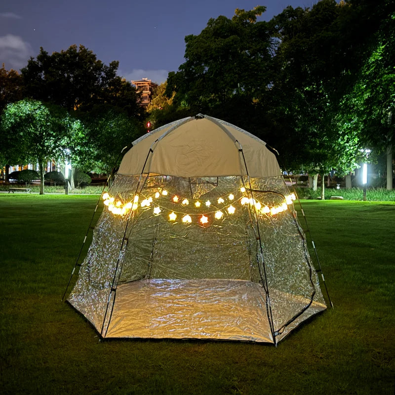 Light Up Your Celebrations, The Tent that Does It All, Ideal Tent for Family Gatherings and Festivals, Lights Are Not Included