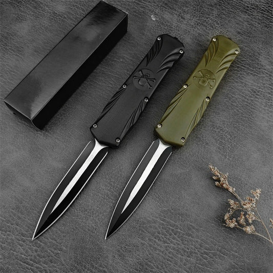 1PC Tactical Self Defense Knife Survival Hunting Rescue Tools 440C Blade ABS Handle Utility Sharp Rescue Knifes