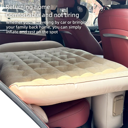 Snail uncle car automatic air mattress car rear seat cushion air cushion SUV travel bed sleeping artifact.