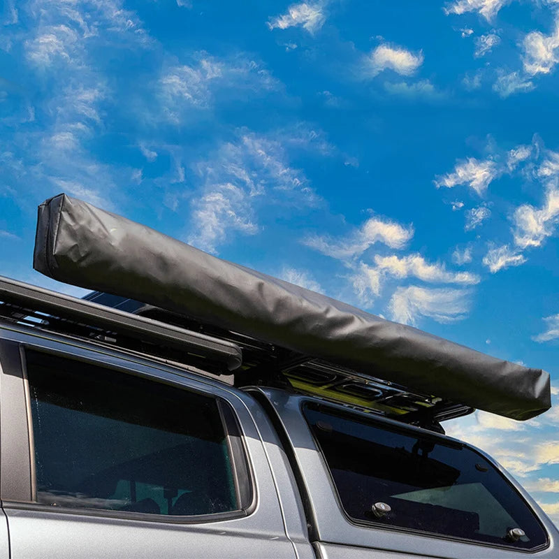 Sun Protection Camping Awning for Car Side Tents Waterproof Rainproof Portable Folding Vehicle SUV 270 Degree