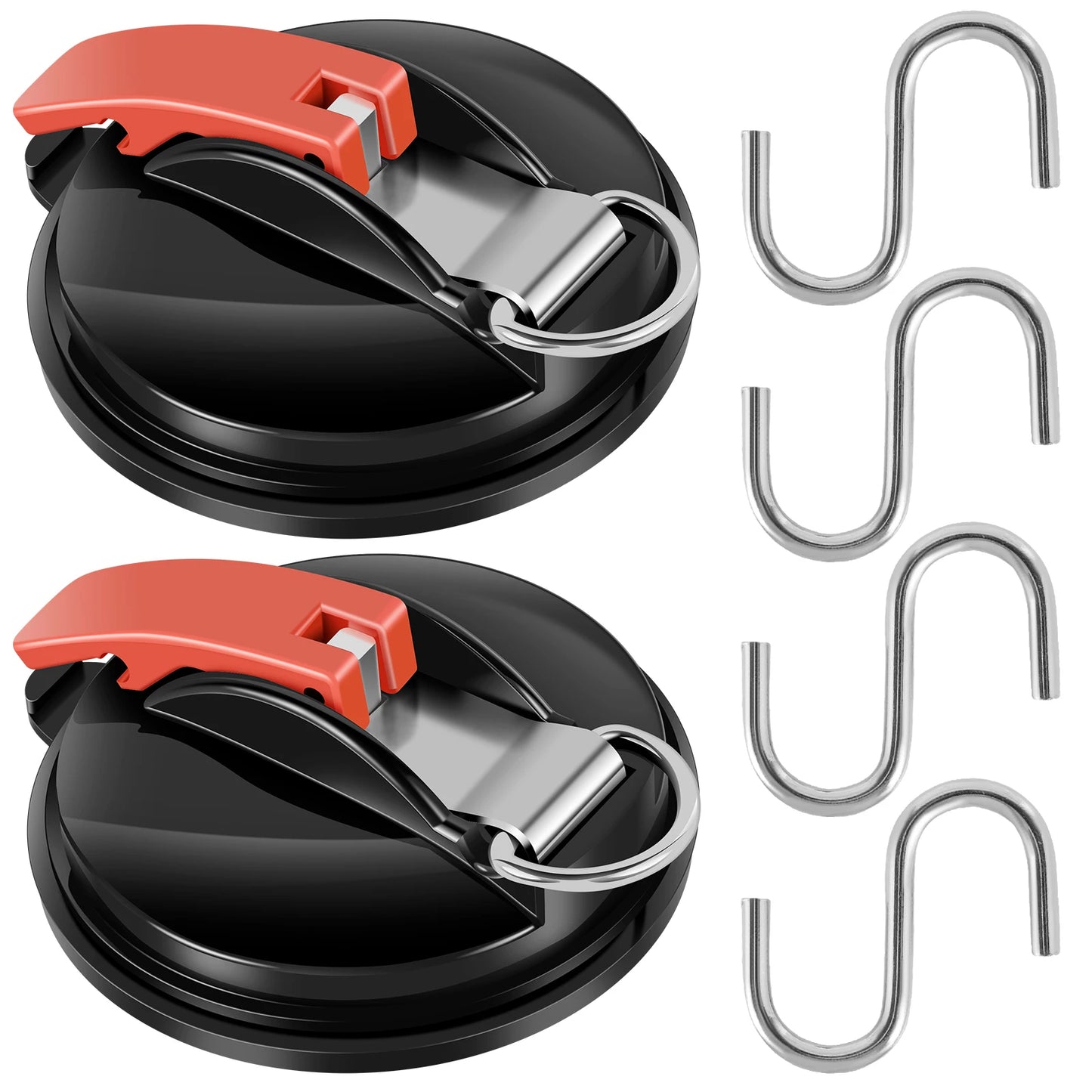 2/3/4Pcs Car Truck Tent Suction Multi-function Camping Tent Securing Hook Auto Accessories Vacuum Suction Cup Car Accessories