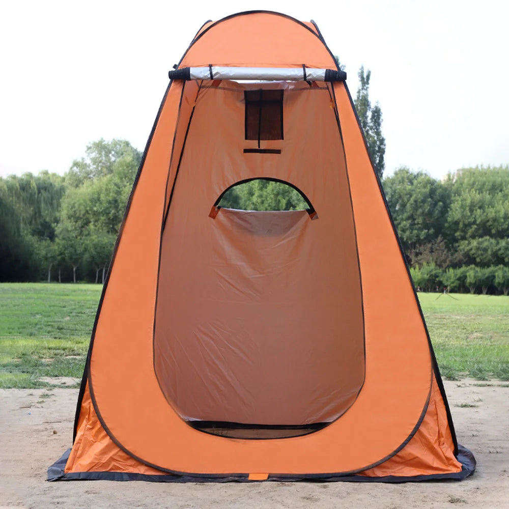 Pop Up Privacy Tent Shower Tent Outdoor Camping Bathroom Toilet Tent Portable Changing Tent